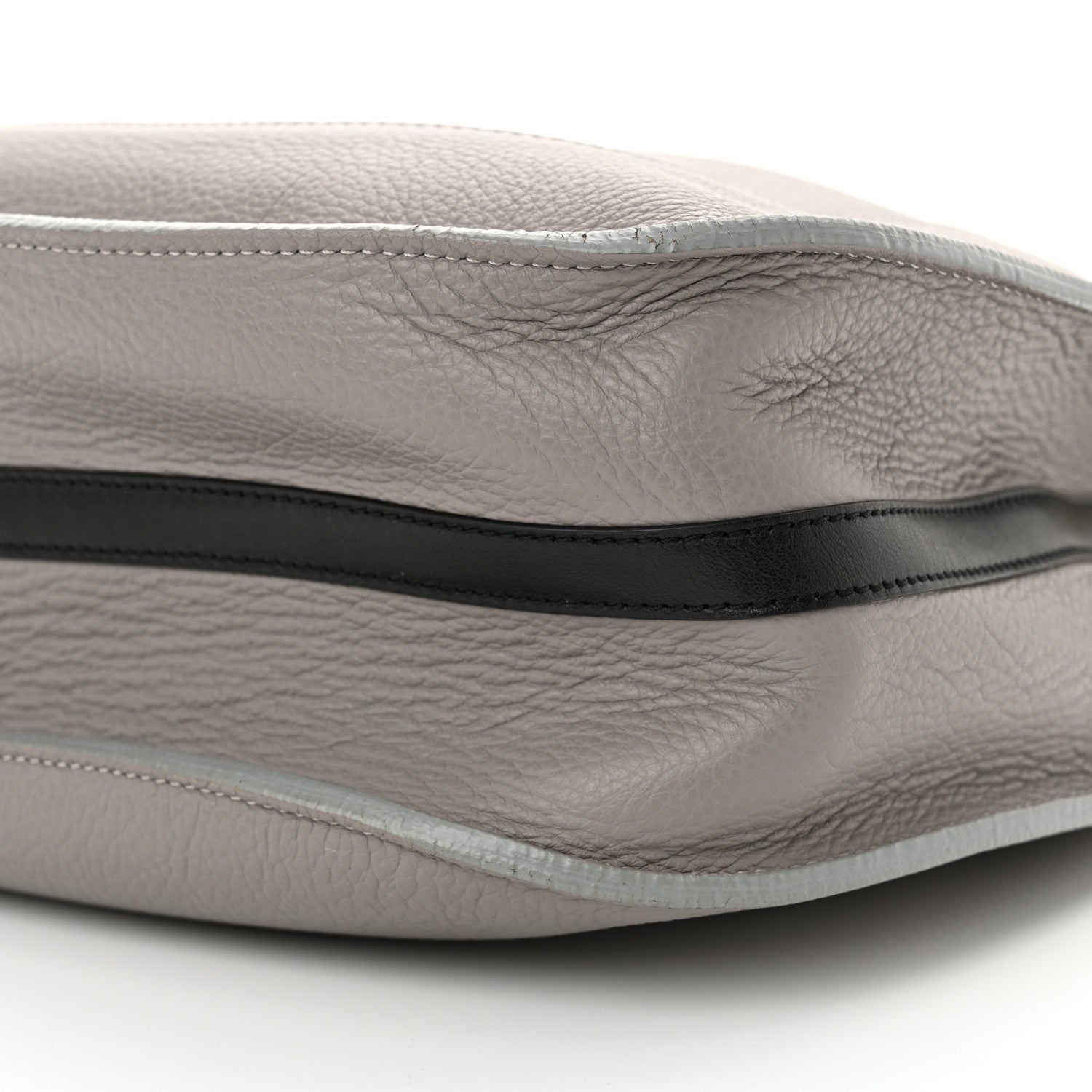 Chloe Grained Calfskin Small Hayley Hobo Cashmere Grey 9 of 12
