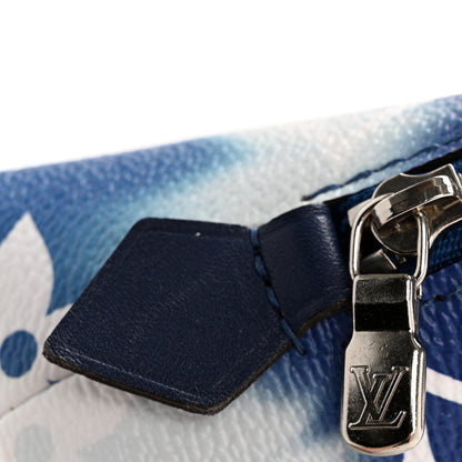 Louis Vuitton Monogram Giant Escale Cosmetic Pouch Blue 8 of 9