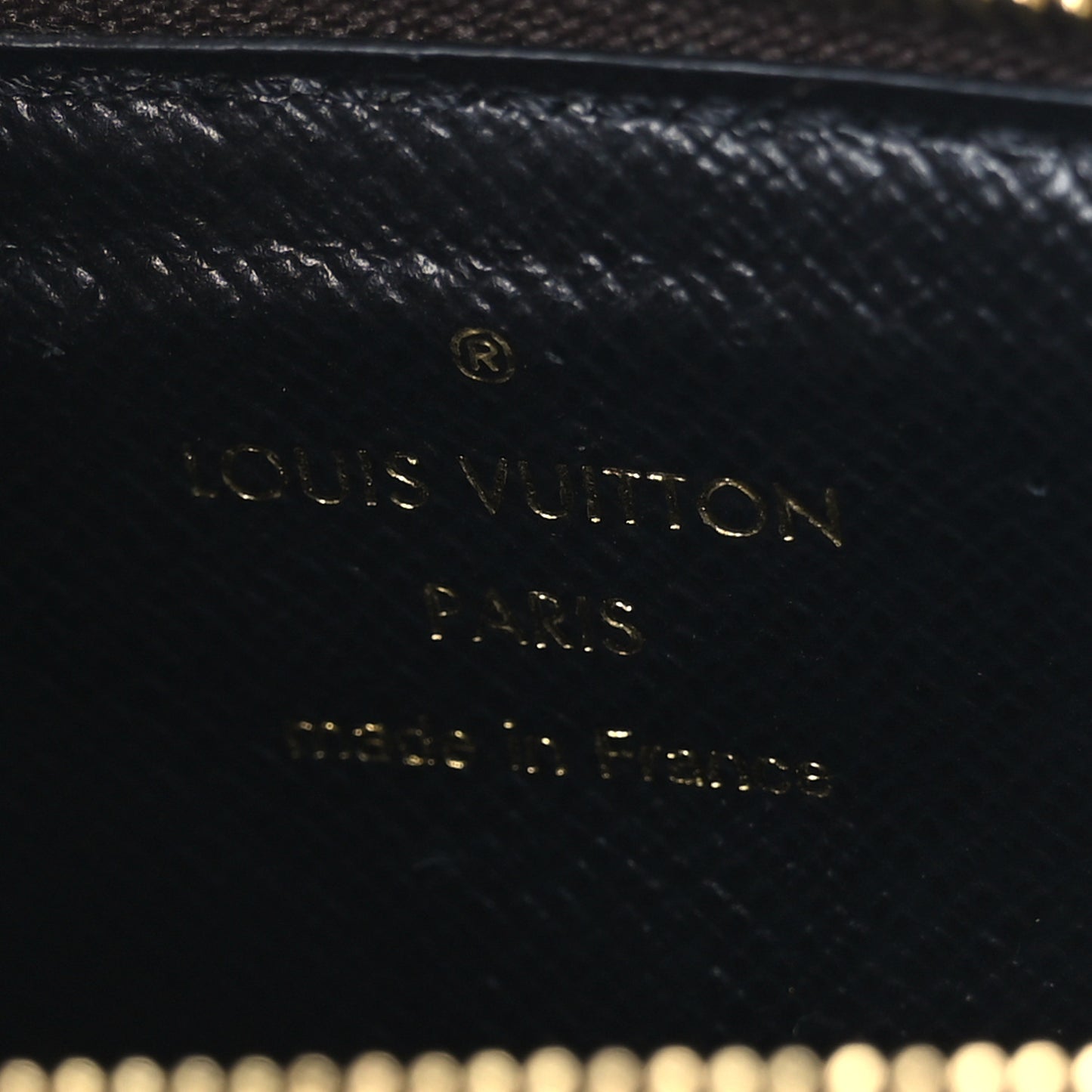 Monogram Recto Verso Card Holder Black