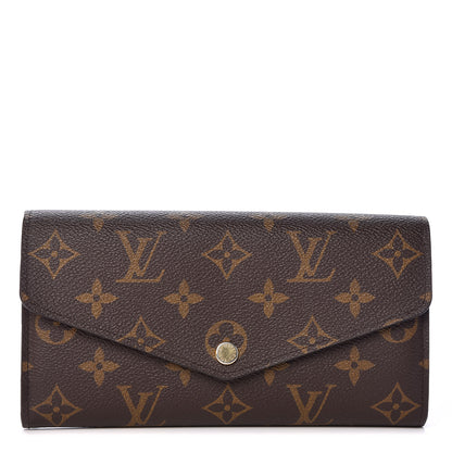 Louis Vuitton Monogram Sarah Wallet NM Rose Ballerine 1 of 7