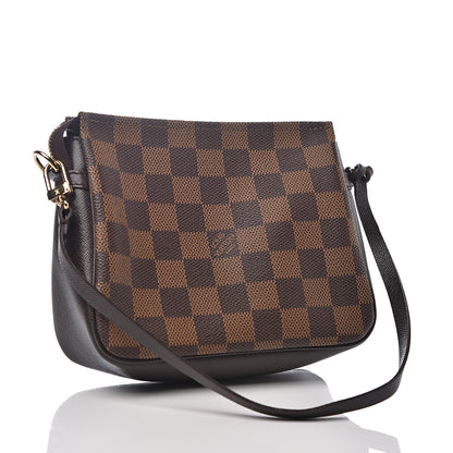 Louis Vuitton Damier Ebene Trousse Make Up Bag Pochette 2 of 8