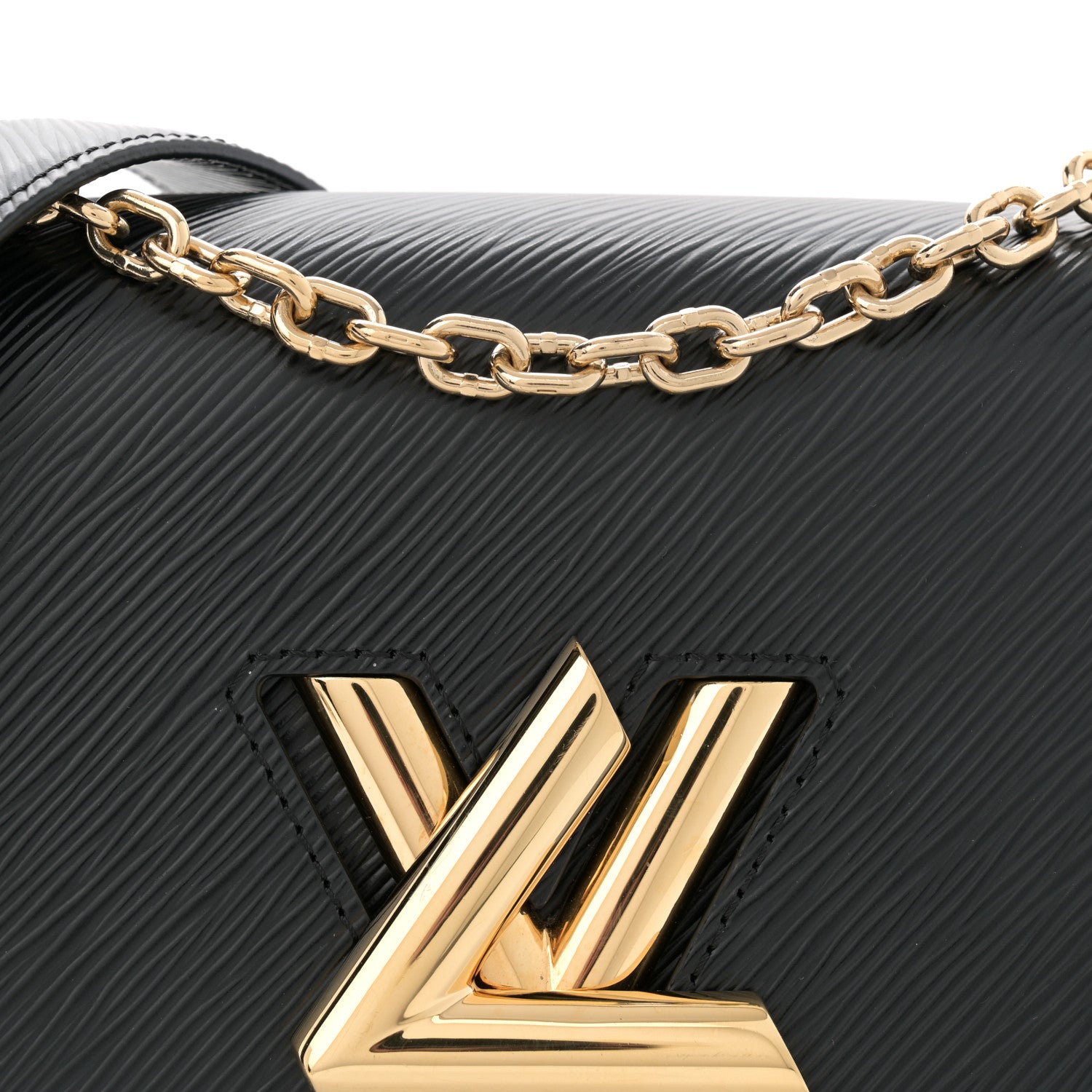 Louis Vuitton Epi Twist Shoulder Bag MM Black 8 of 13
