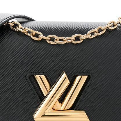 Louis Vuitton Epi Twist Shoulder Bag MM Black 8 of 13