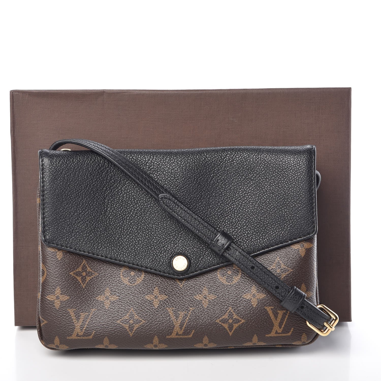 Louis Vuitton Monogram Twice Pochette Black 11 of 11
