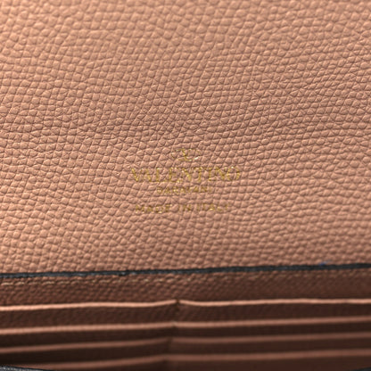 Valentino Garavani Grainy Calfskin Vlogo Signature Pouch Rose Cannelle 7 of 7