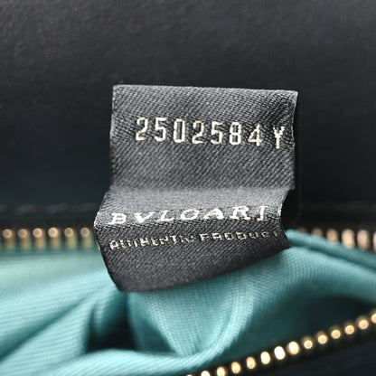 Bulgari Calfskin Serpenti Forever Shoulder Bag Black 8 of 11