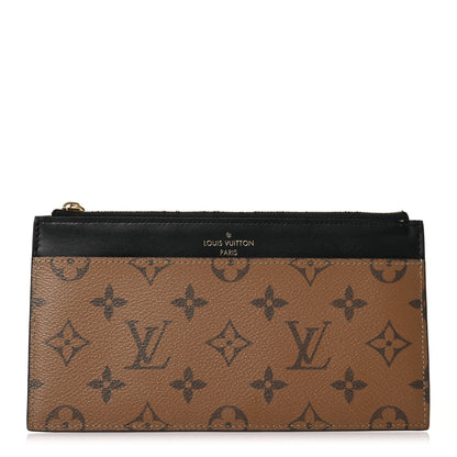Louis Vuitton Reverse Monogram Slim Purse 1 of 11