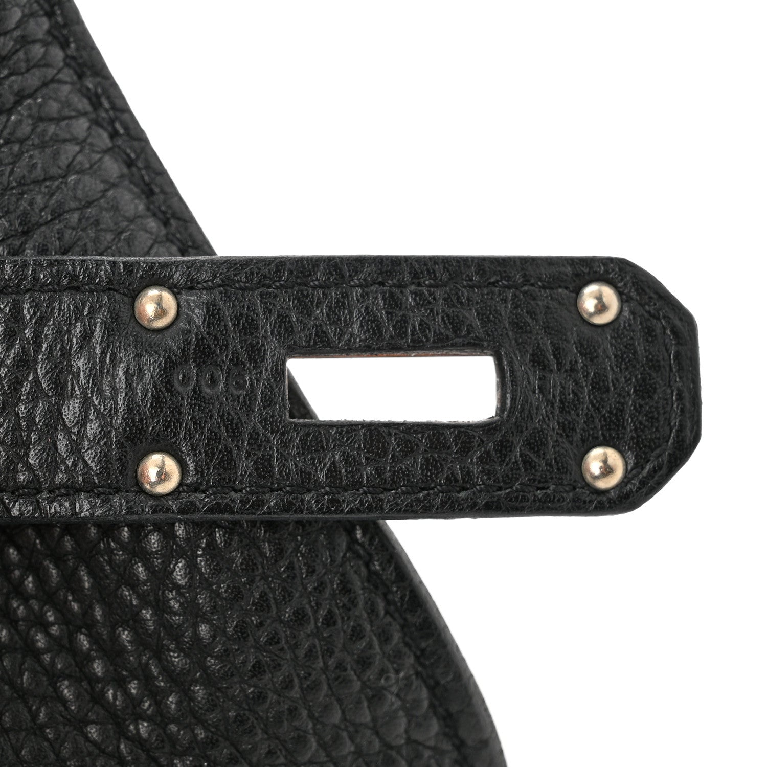 Hermes Taurillon Clemence Jypsiere 31 Black 7 of 10