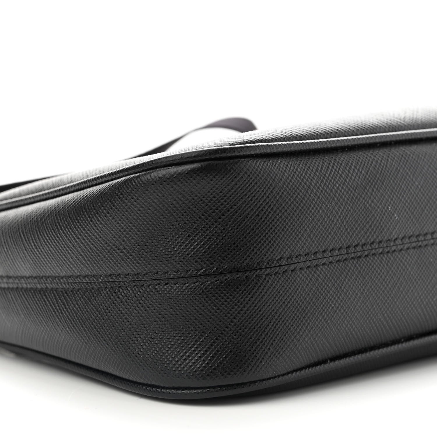 Prada Saffiano Lux Re-Edition 2005 Shoulder Bag Black 11 of 13