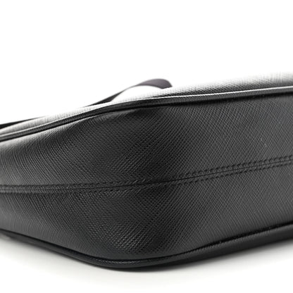 Prada Saffiano Lux Re-Edition 2005 Shoulder Bag Black 11 of 13