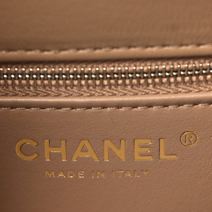 Chanel Lambskin Quilted Small Trendy CC Dual Handle Flap Bag Beige 6 of 11