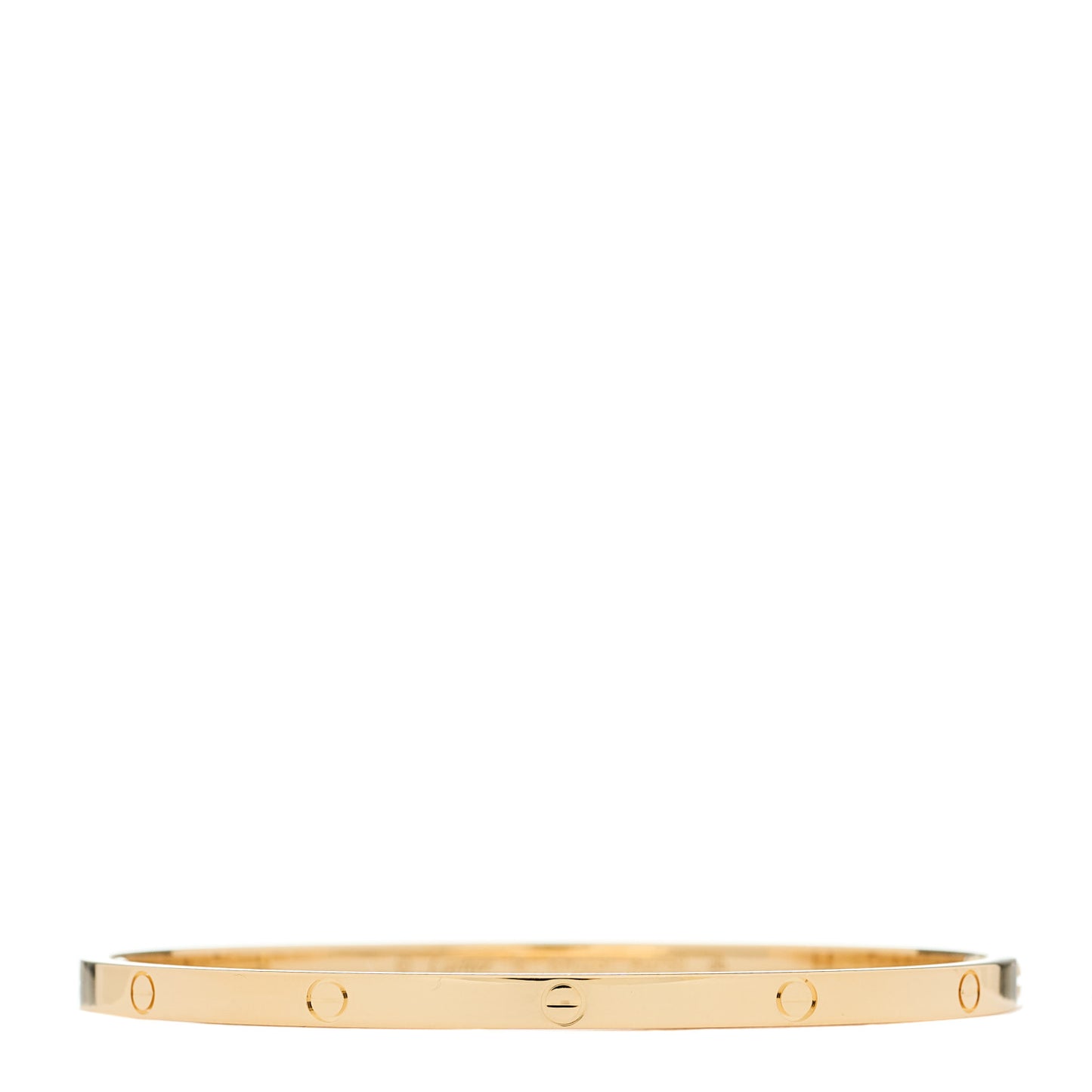18K Yellow Gold Small LOVE Bracelet 18