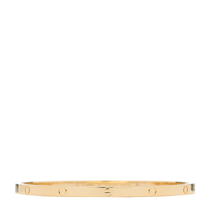 Cartier 18K Yellow Gold Small LOVE Bracelet 18 2 of 9