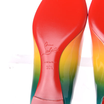 Christian Louboutin Patent Rainbow Ballalla Flats 36.5 Multicolor 7 of 10