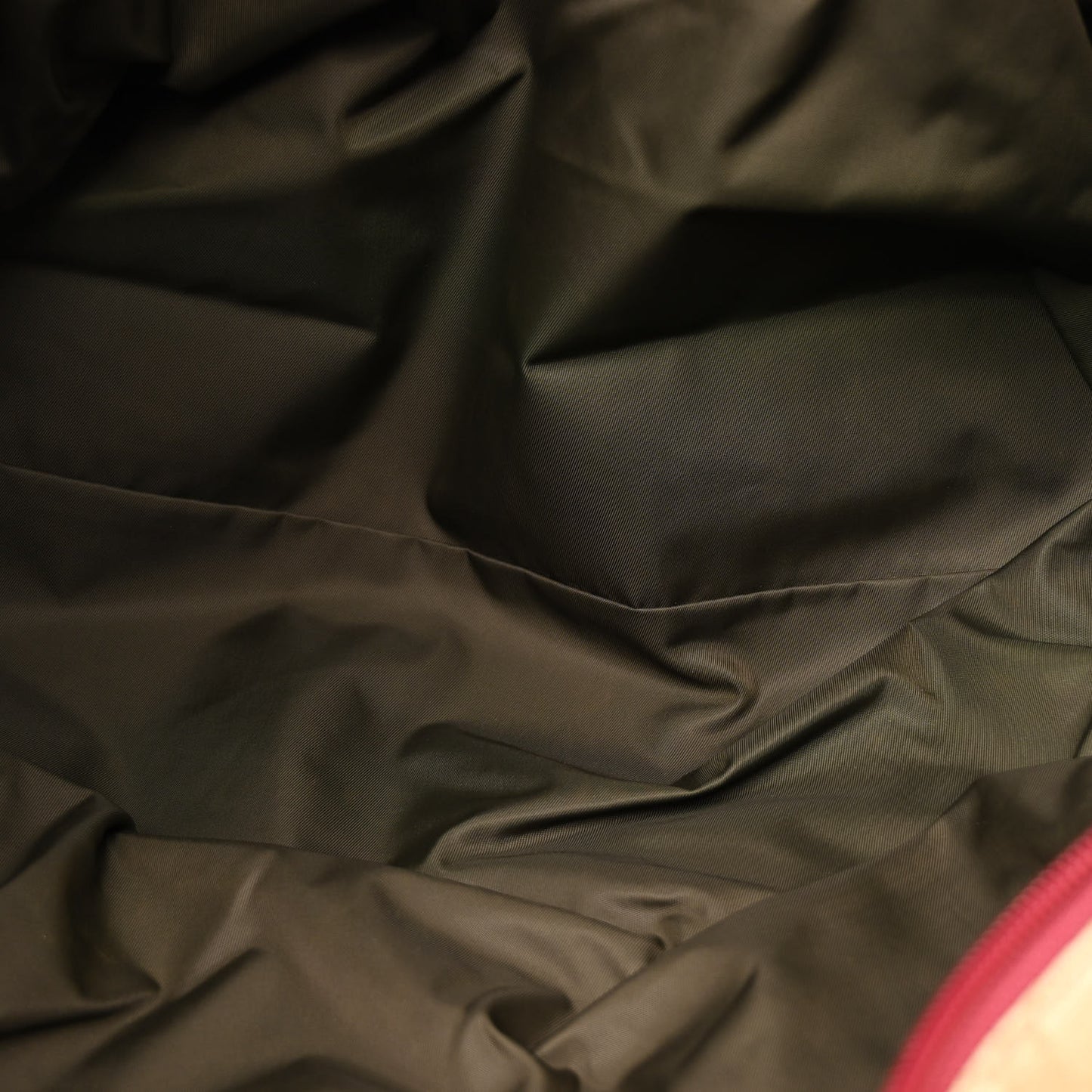 GG Monogram Web Medium Collapsable Carry On Duffle Beige Red