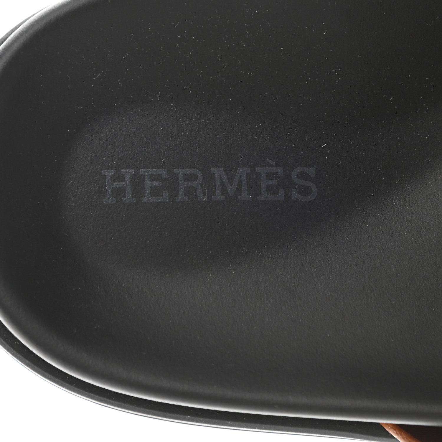 Hermes Calfskin Womens Chypre Sandals 37 Gold 7 of 9