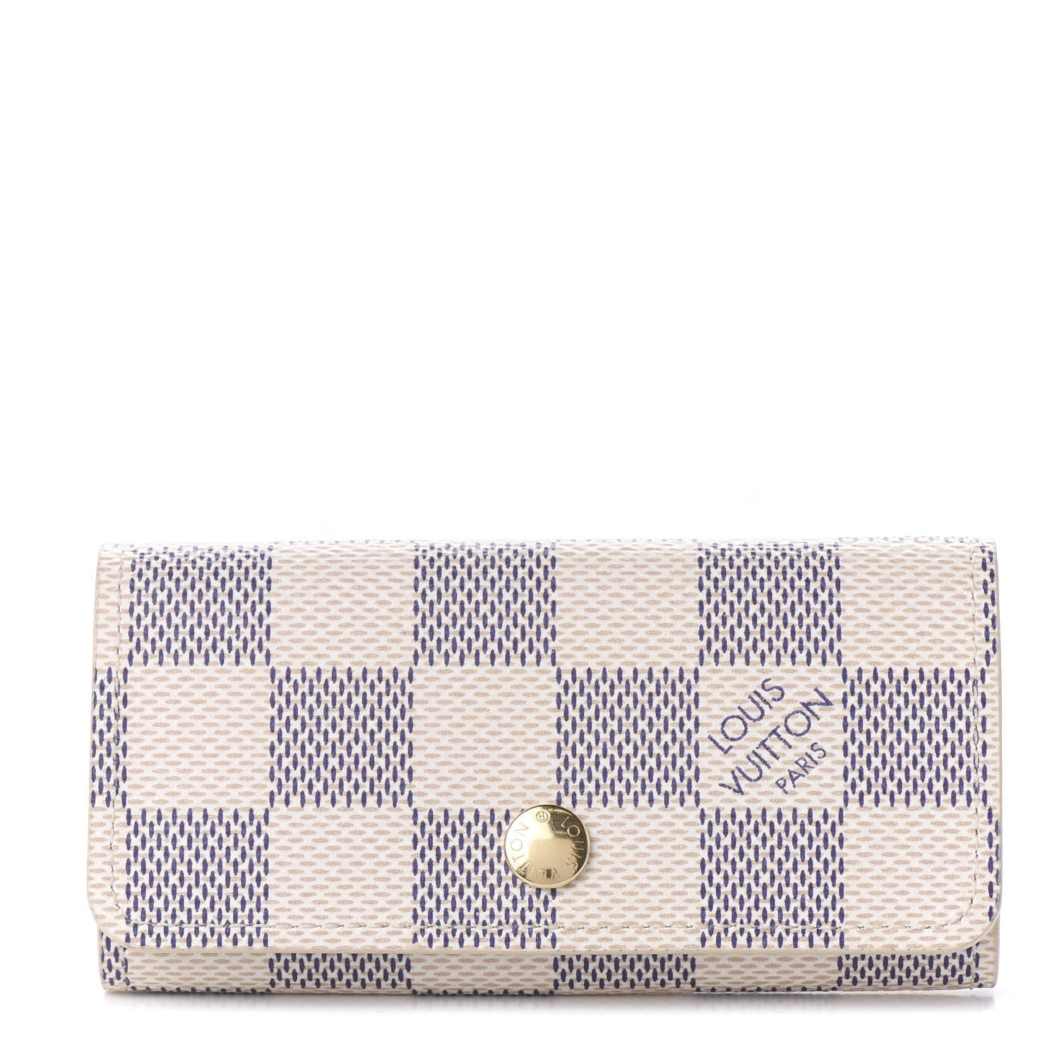 Louis Vuitton Damier Azur Multicles 4 Key Holder 1 of 8