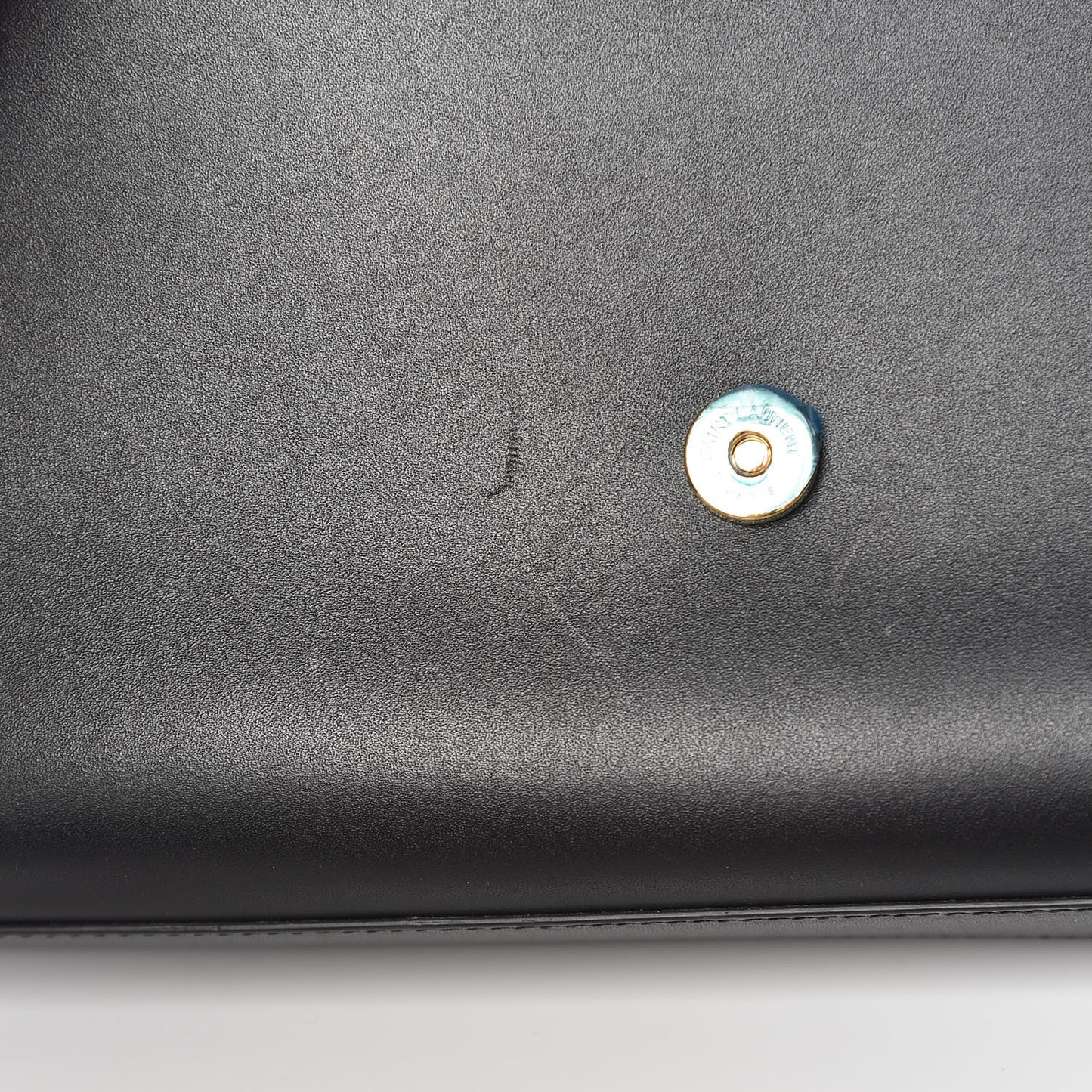 Smooth Calfskin Medium Classic Monogram Kate Tassel Satchel Black