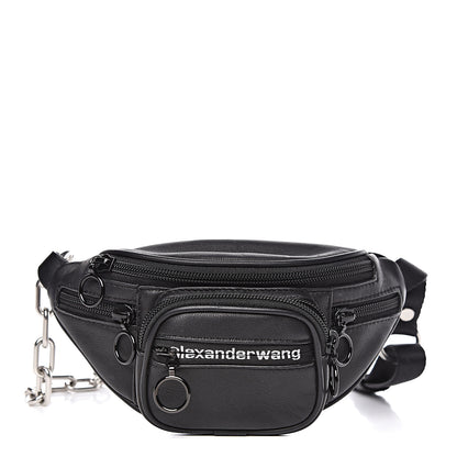 Alexander Wang Lambskin Attica Mini Belt Bag Black 1 of 9
