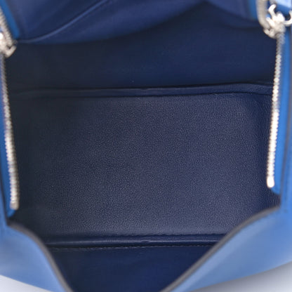 Hermes Swift Verso Mini Lindy 20 Bleu France Bleu Saphir 5 of 9