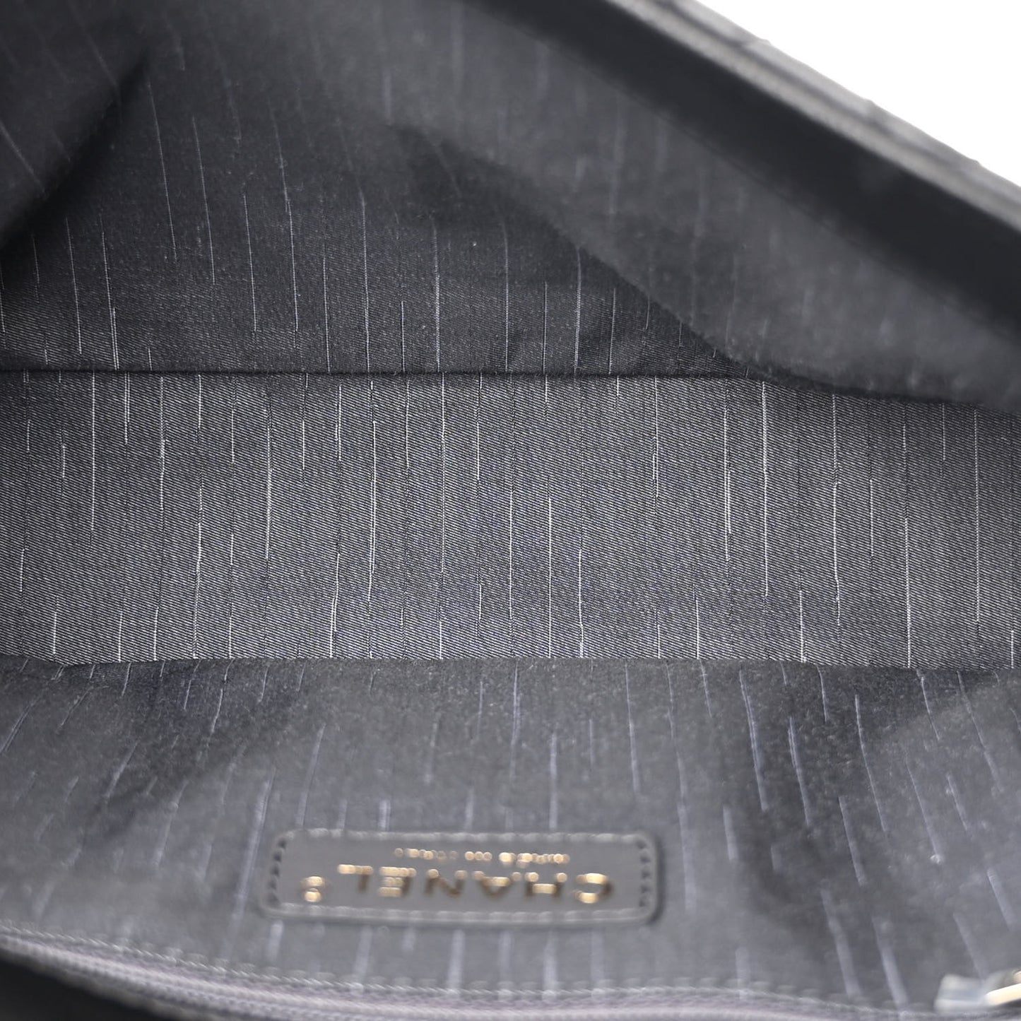 Lambskin Quilted Medium Westminster Pearl Flap Black