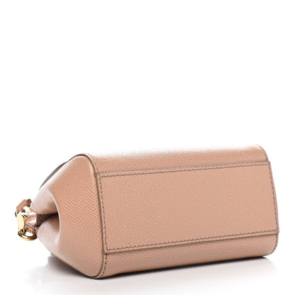 Dolce & Gabbana Dauphine Mini Miss Sicily Satchel Tortora Sand 3 of 7