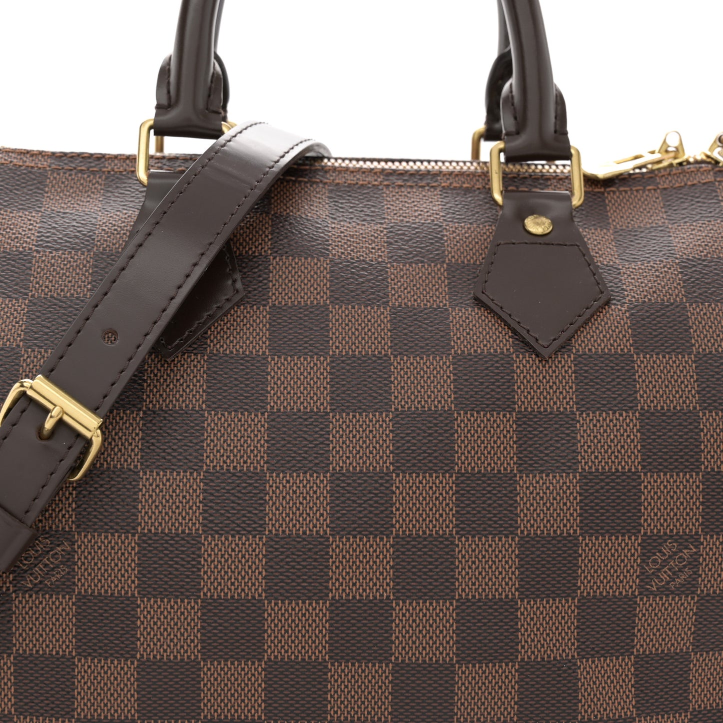 Damier Ebene Speedy Bandouliere 25