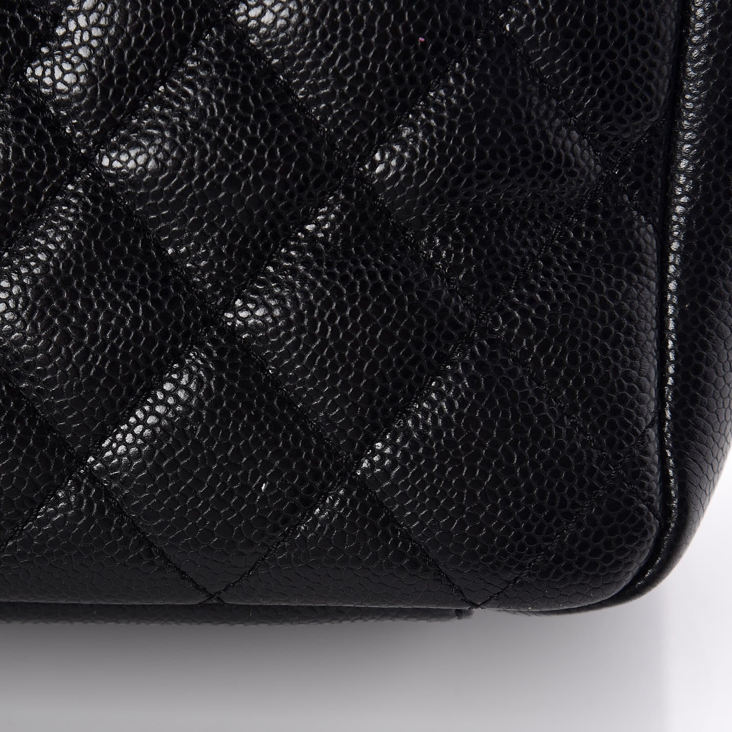 Chanel Caviar Quilted Grand Shopping Tote GST Black 10 of 11