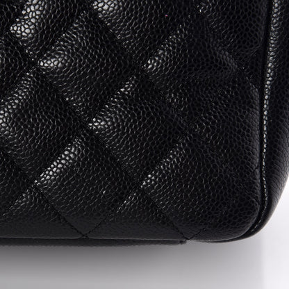 Chanel Caviar Quilted Grand Shopping Tote GST Black 10 of 11