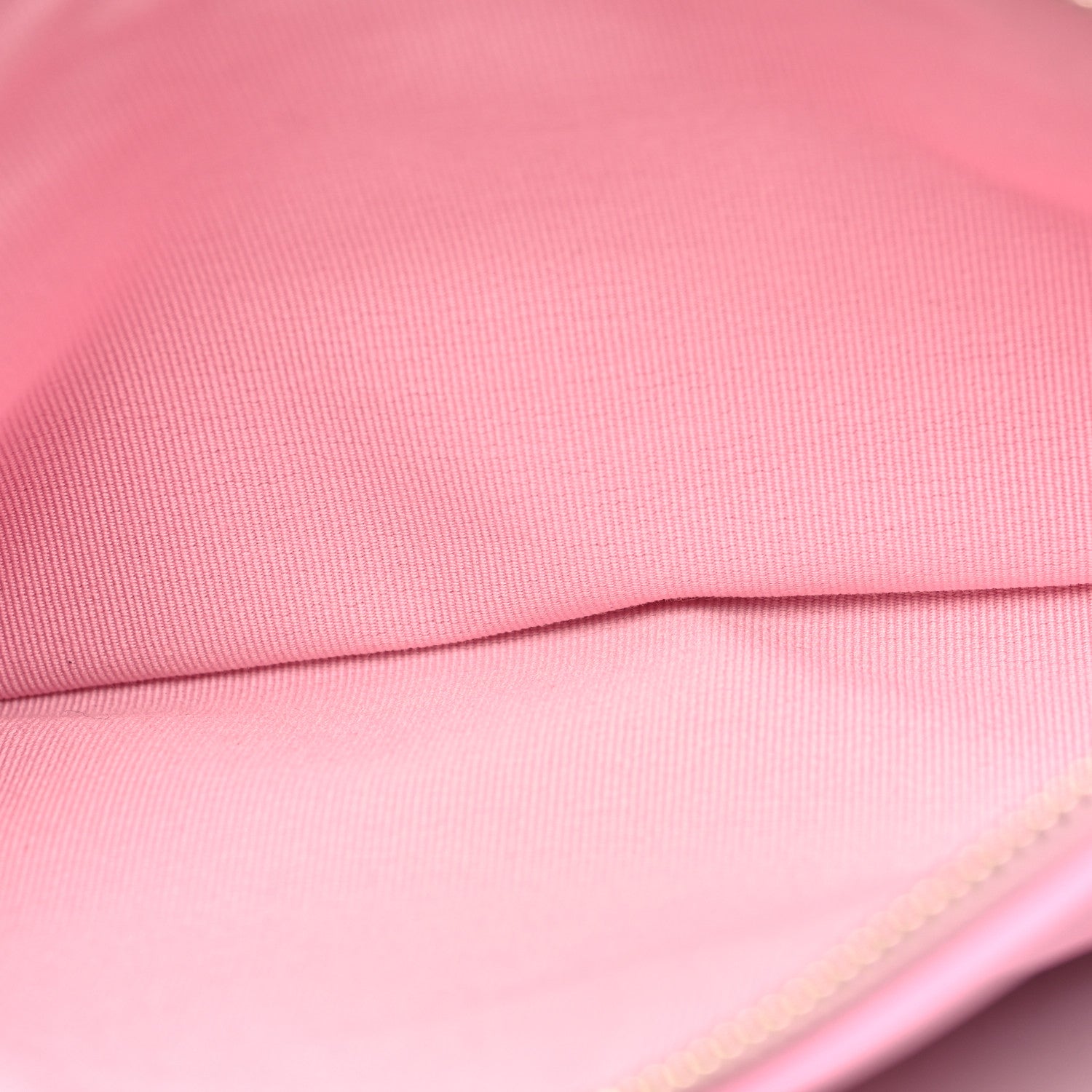Chanel Shearling Lambskin Medium Deauville Tote Pink 6 of 14