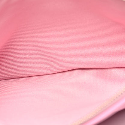 Chanel Shearling Lambskin Medium Deauville Tote Pink 6 of 14