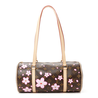 Louis Vuitton LV X TM Monogram Cherry Blossom Papillon Sakura Brown 1 of 13