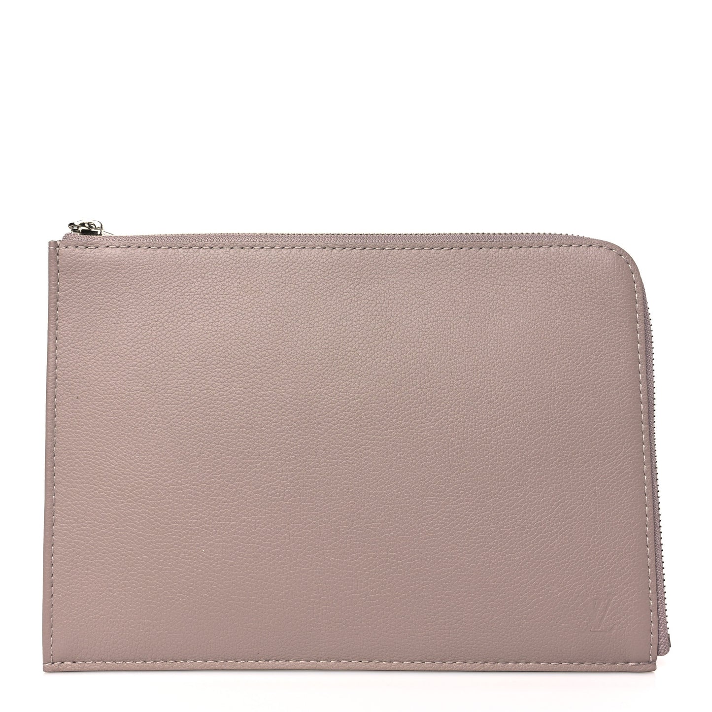 Calfskin Pochette Jour PM Clutch Taupe