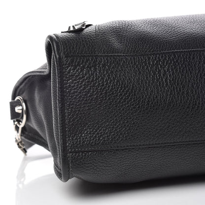 Balenciaga Vibrato Calfskin Classic Silver Hardware City Black 9 of 10