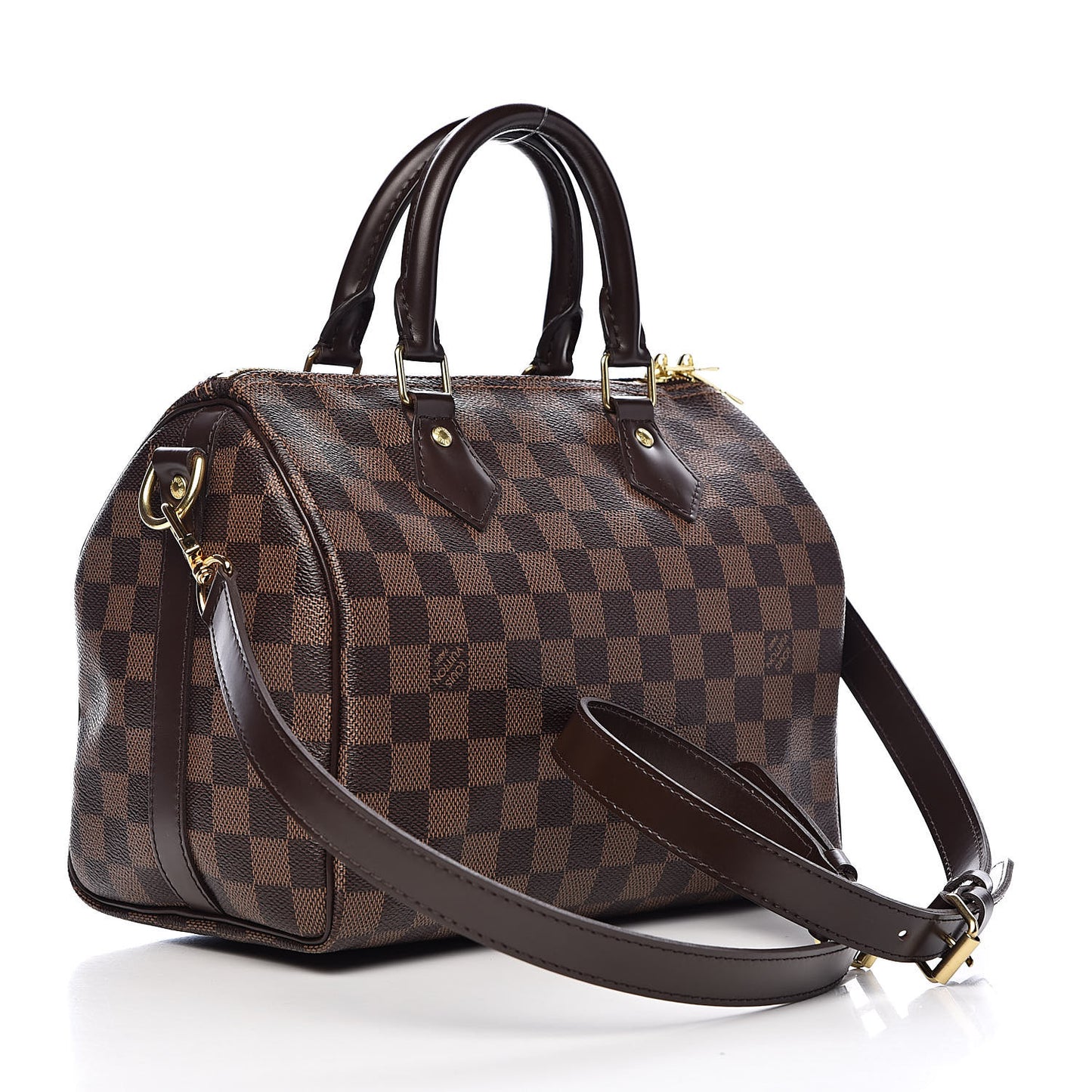 Damier Ebene Speedy Bandouliere 25