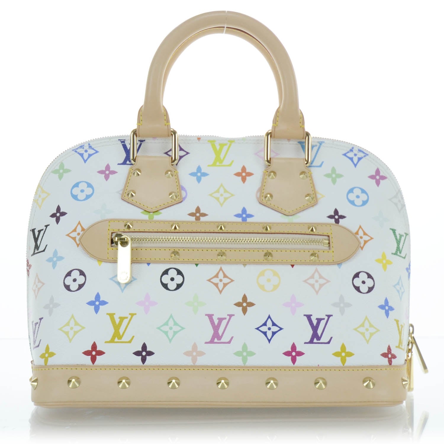 Louis Vuitton Monogram Multicolor Alma White 1 of 11