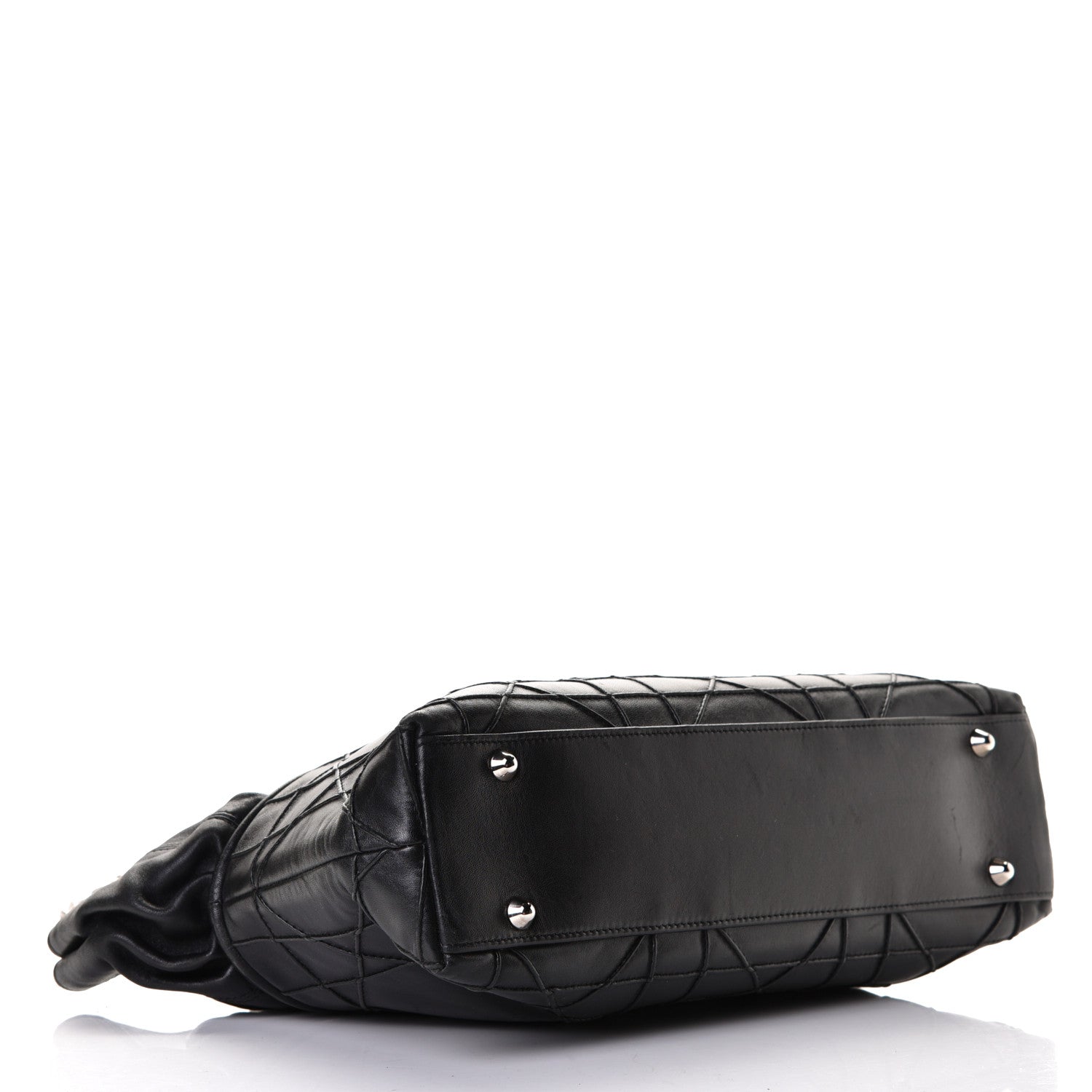 Christian Dior Lambskin Cannage Dior So Dior Tote Black 3 of 5