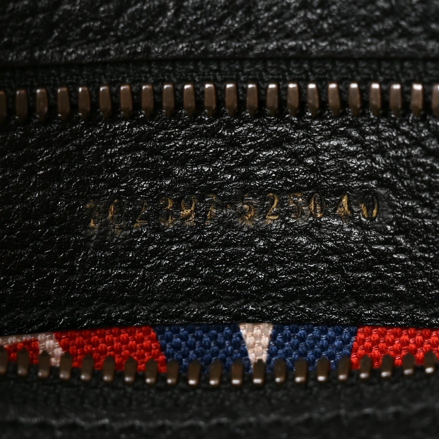 X ADIDAS Textured Dollar Calfskin Web Trefoil Logo Embossed Mini Bowling Bag Black Off White