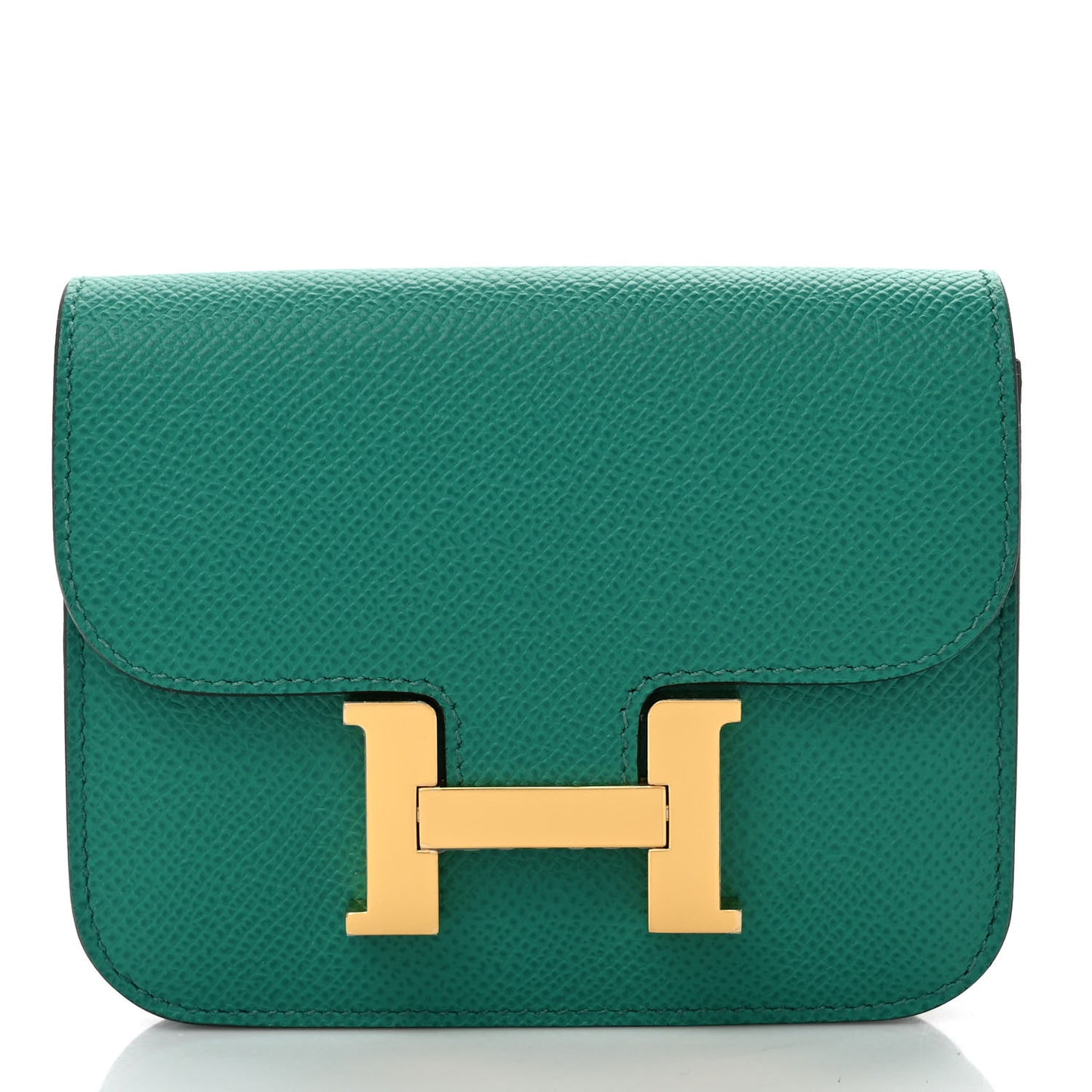 Epsom Constance Slim Wallet Vert Jade