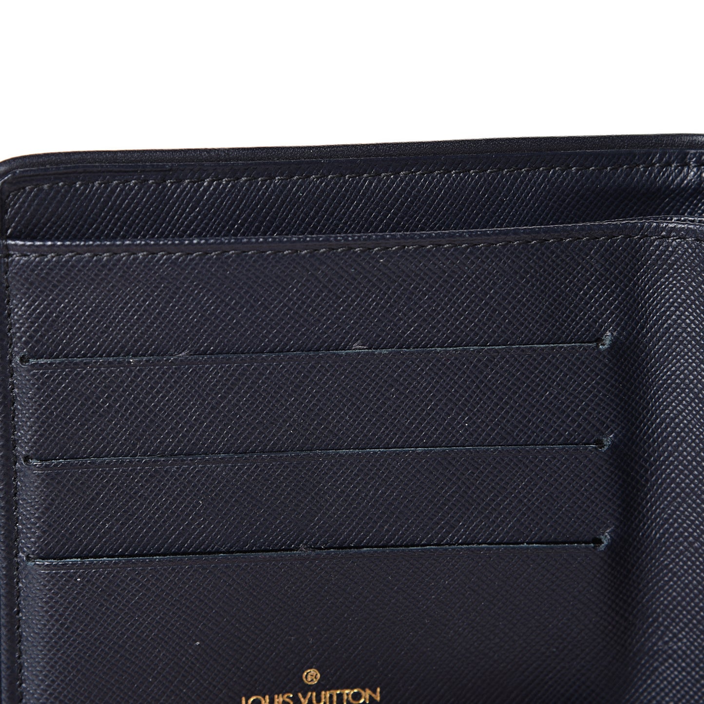 Mini Monogram Compact Wallet Blue