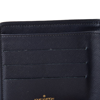 Louis Vuitton Mini Monogram Compact Wallet Blue 8 of 9