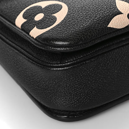 Louis Vuitton Empreinte Monogram Giant Pochette Metis Black Beige 7 of 13