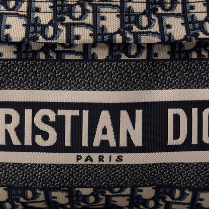 Christian Dior Oblique Diortravel Backpack Blue 9 of 9