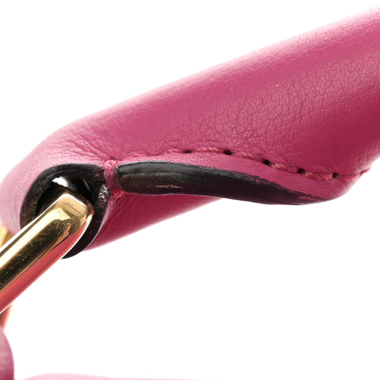 Calfskin Small Puzzle Bag Fuchsia