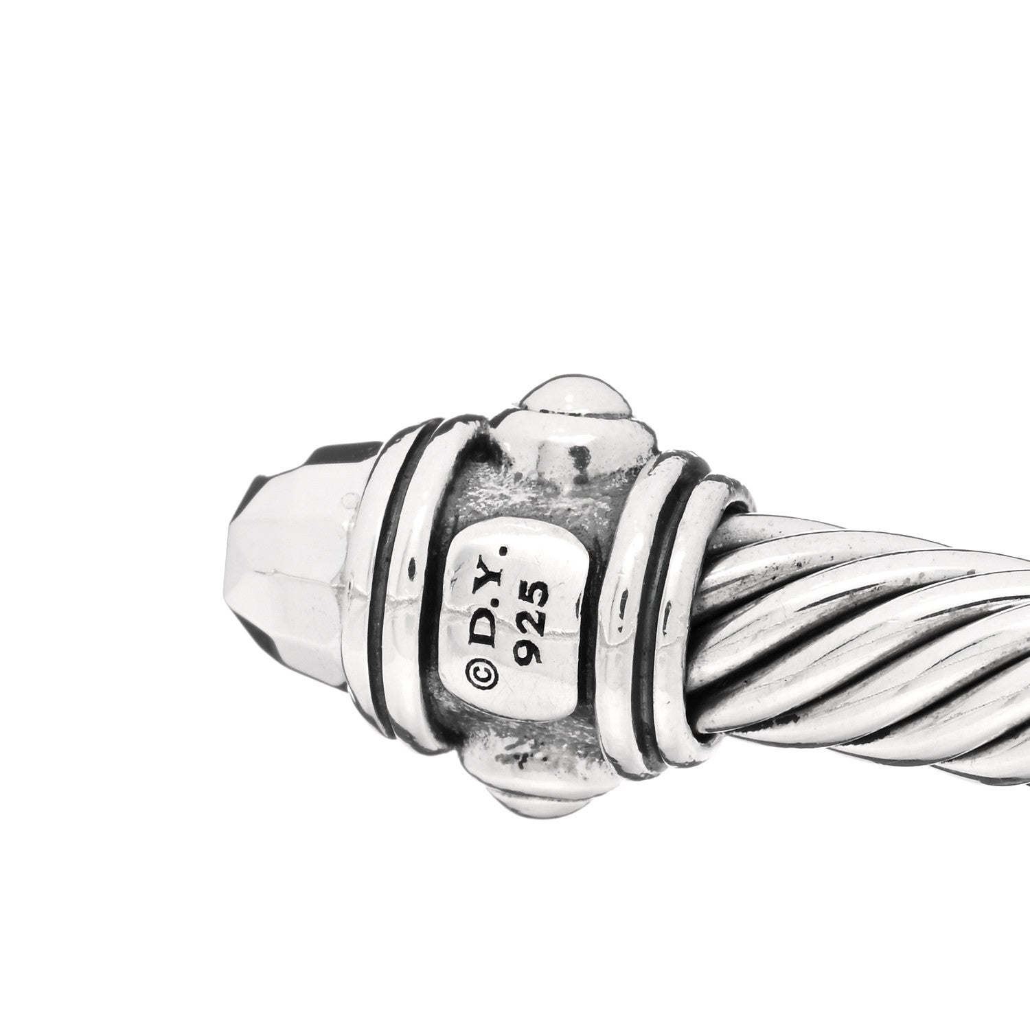 David Yurman Sterling Silver 5mm Renaissance Bracelet 3 of 3