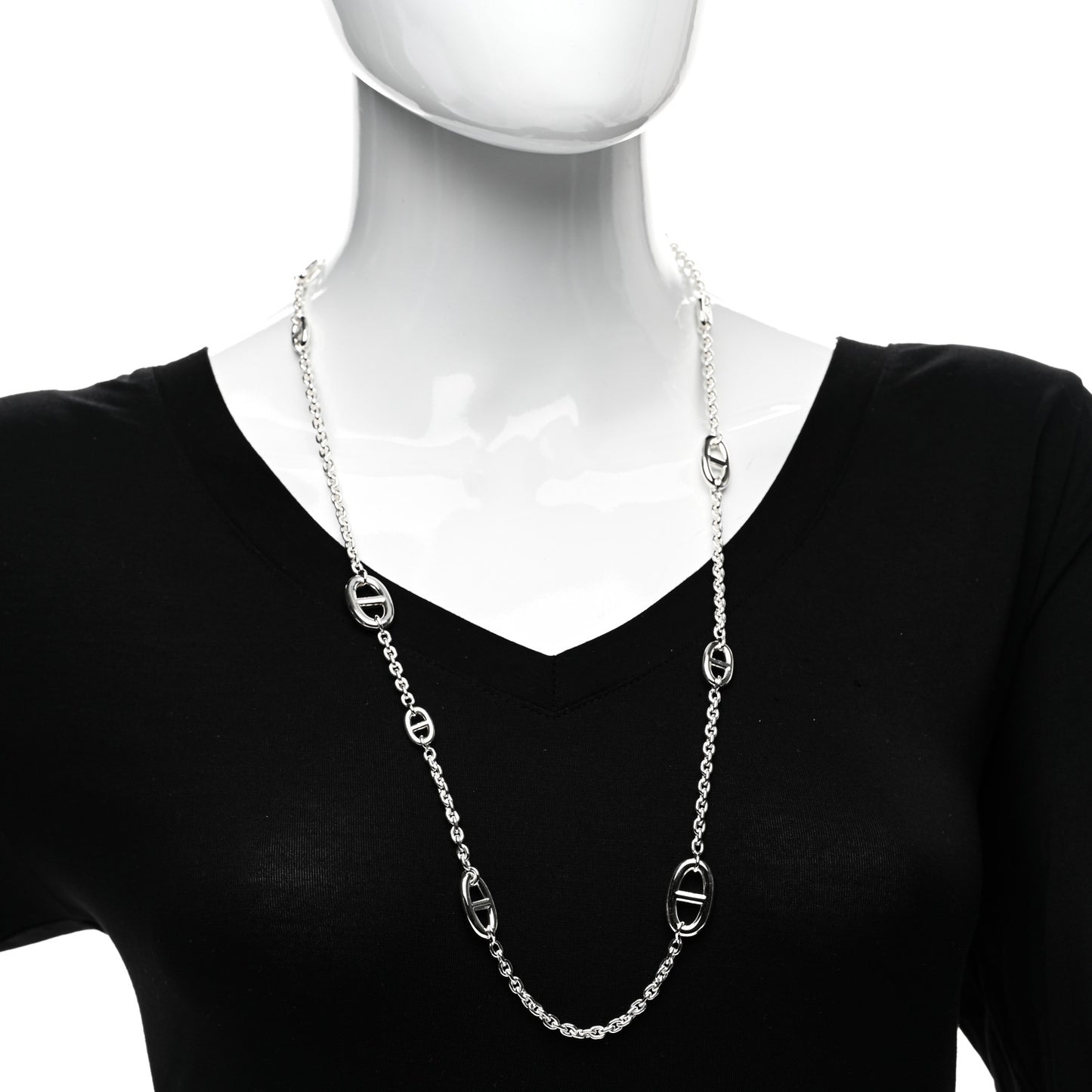 Sterling Silver Farandole Necklace 80