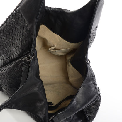 Bottega Veneta Nappa Intrecciato Large Campana Nero Black 5 of 9
