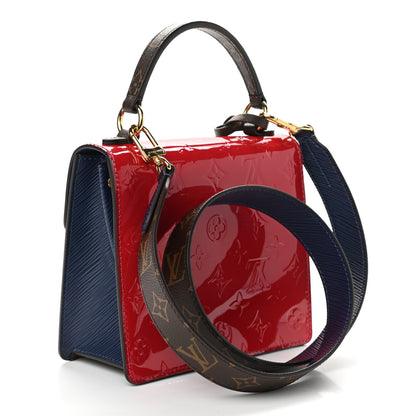 Louis Vuitton Vernis Epi Monogram Spring Street Scarlet 3 of 10