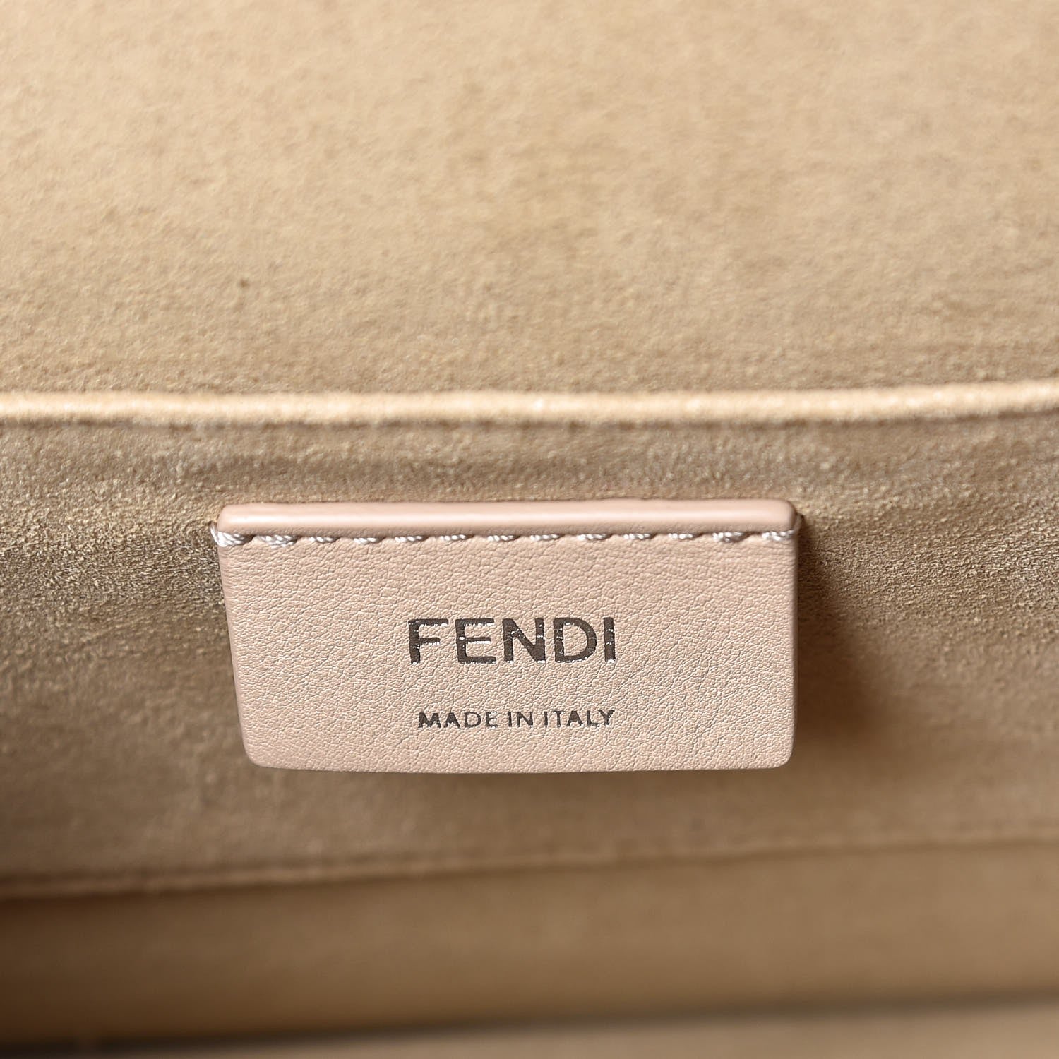 Fendi Vitello Liberty Zucca Velvet Floral Floral Kan I Shoulder Bag Ceruleo Multicolor 4 of 6