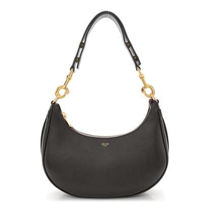 Celine Smooth Calfskin Medium Strap Ava Shoulder Bag Dark Brown 1 of 10